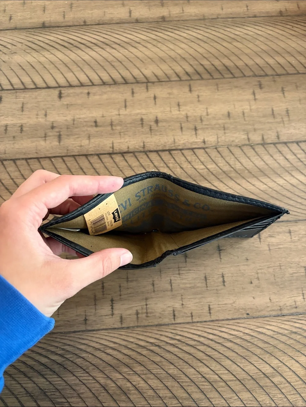 Levi's Black Leather Wallet